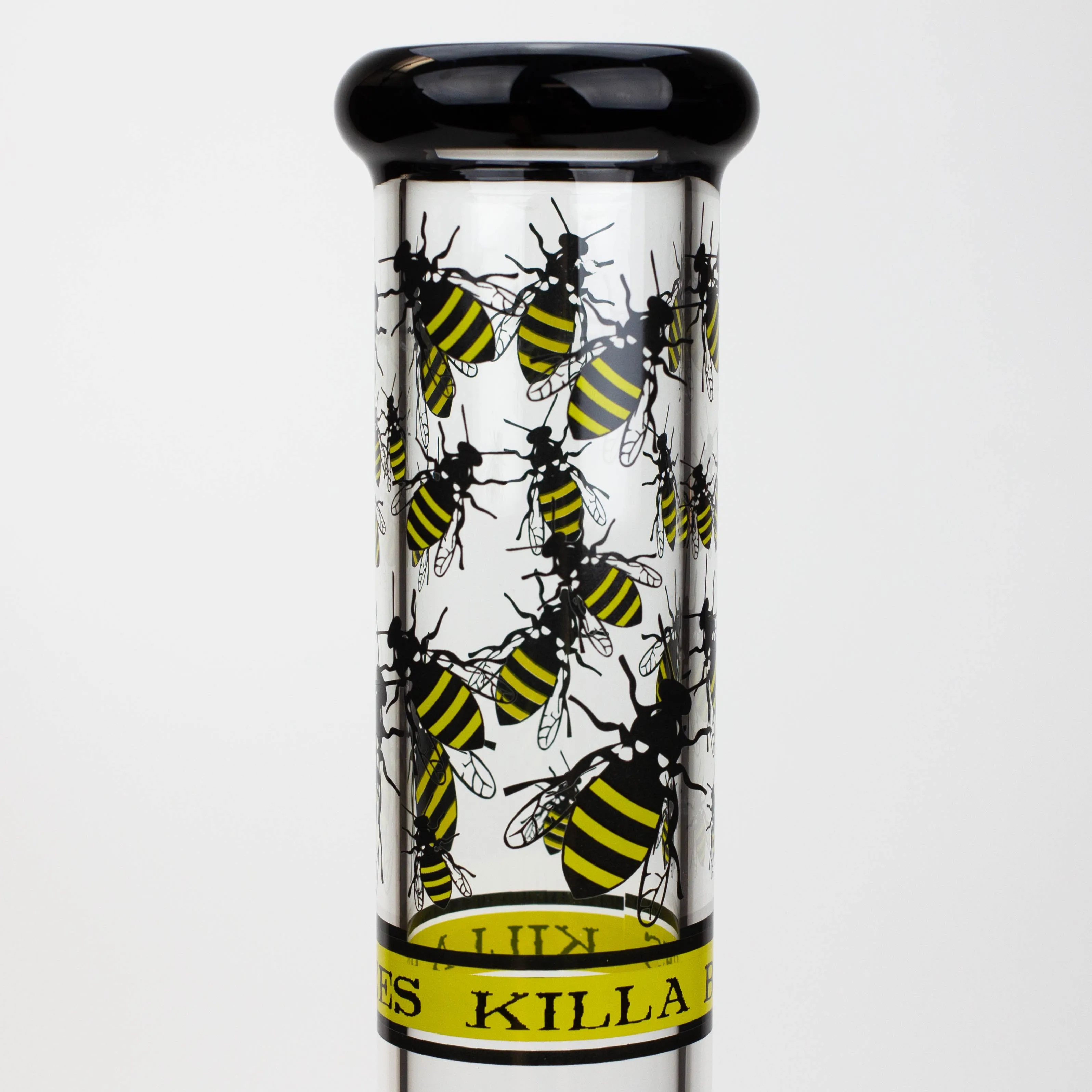 15.5" Killa Bees Glass Bong with Tree Arm Percolator