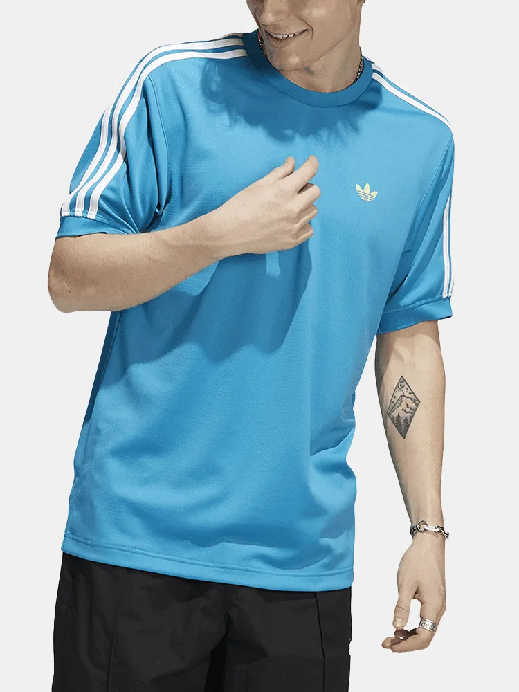 Adidas Aero Club Jersey - Sonic Aqua / White