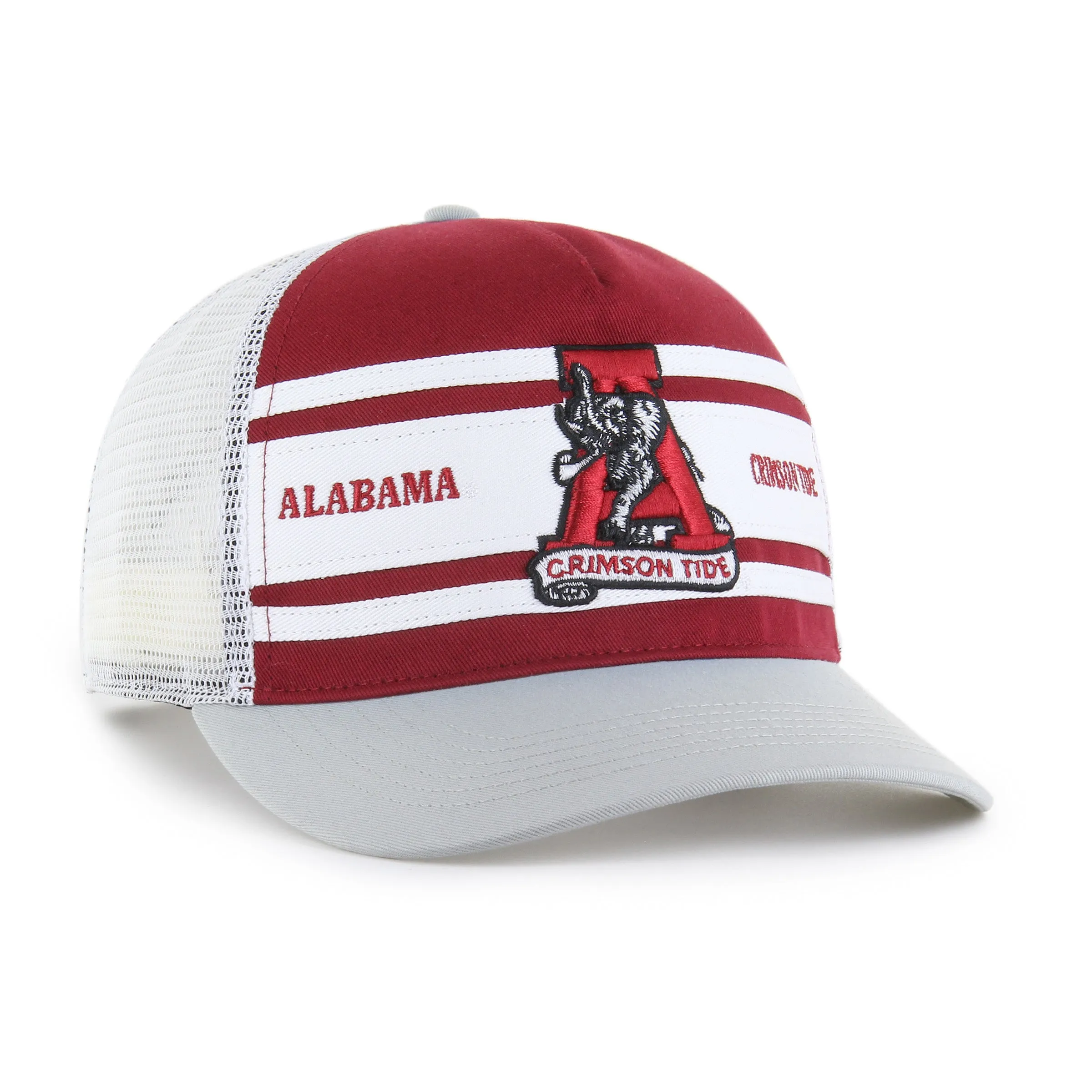 ALABAMA CRIMSON TIDE VINTAGE GRIDIRON SUPER STRIPE '47 HITCH RELAXED FIT