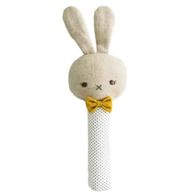 Alimrose Roberto Bunny Squeaker - navy spot