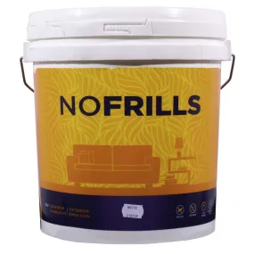 Apco No Frills Semi Gloss Acrylic White 10L