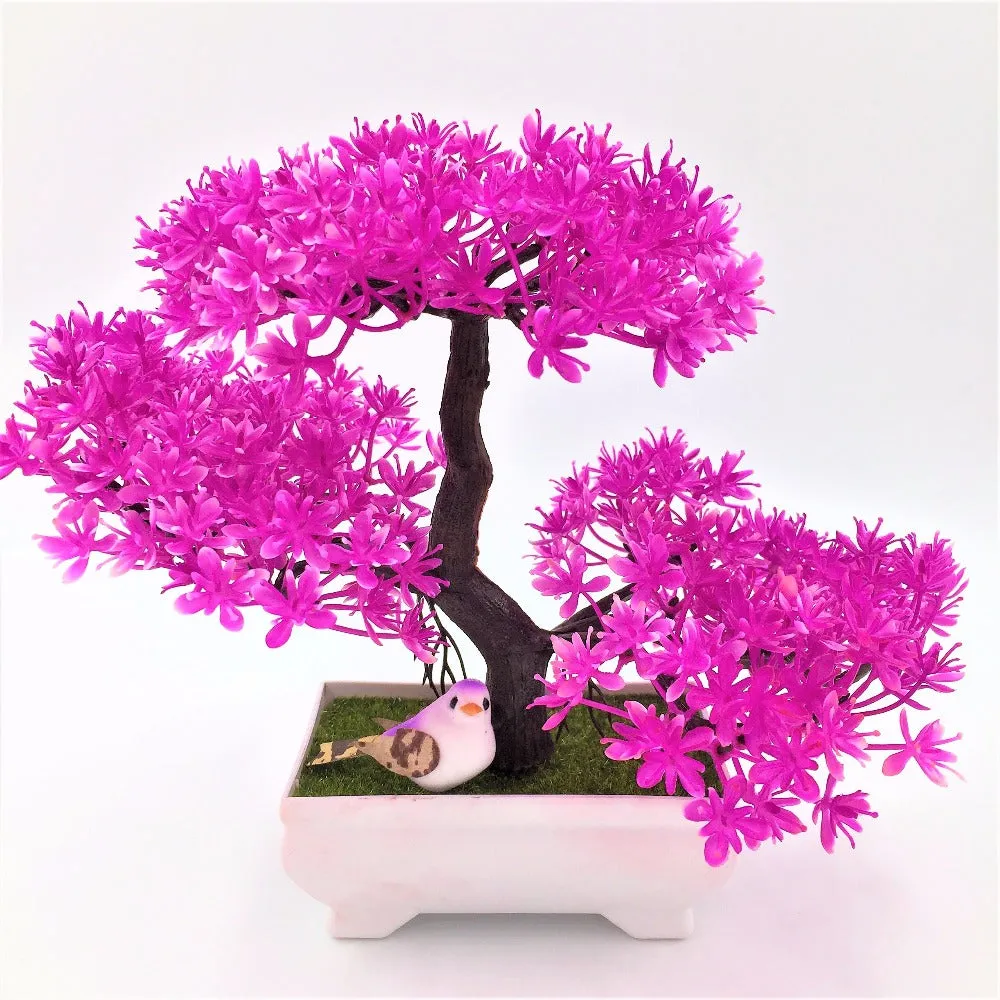 Artificial Sakura Bonsai with Vase