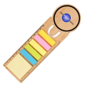 Bamboo Bookmark Ruler - Full Colour