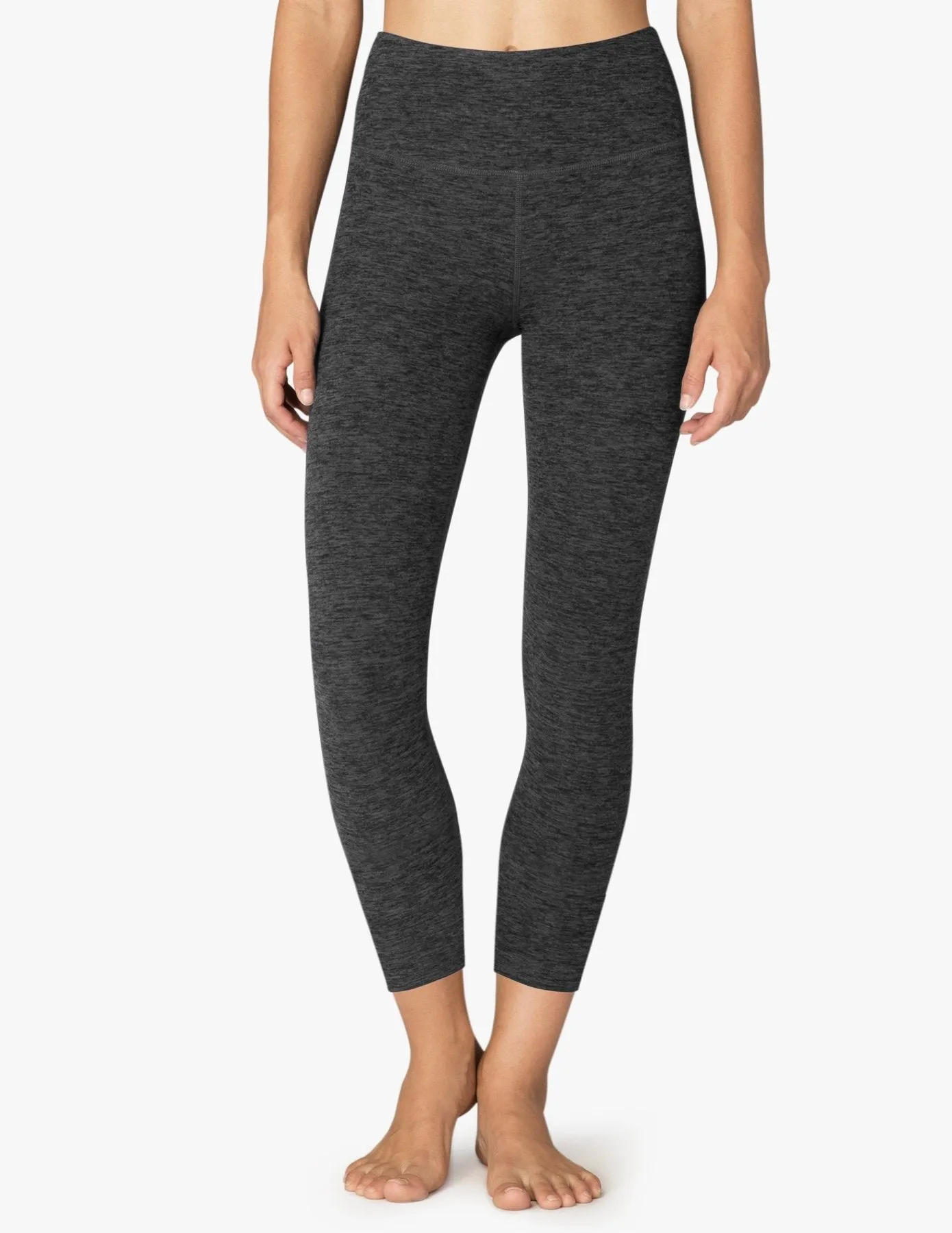 Beyond Yoga High Waisted Midi Legging Black/Charcoal