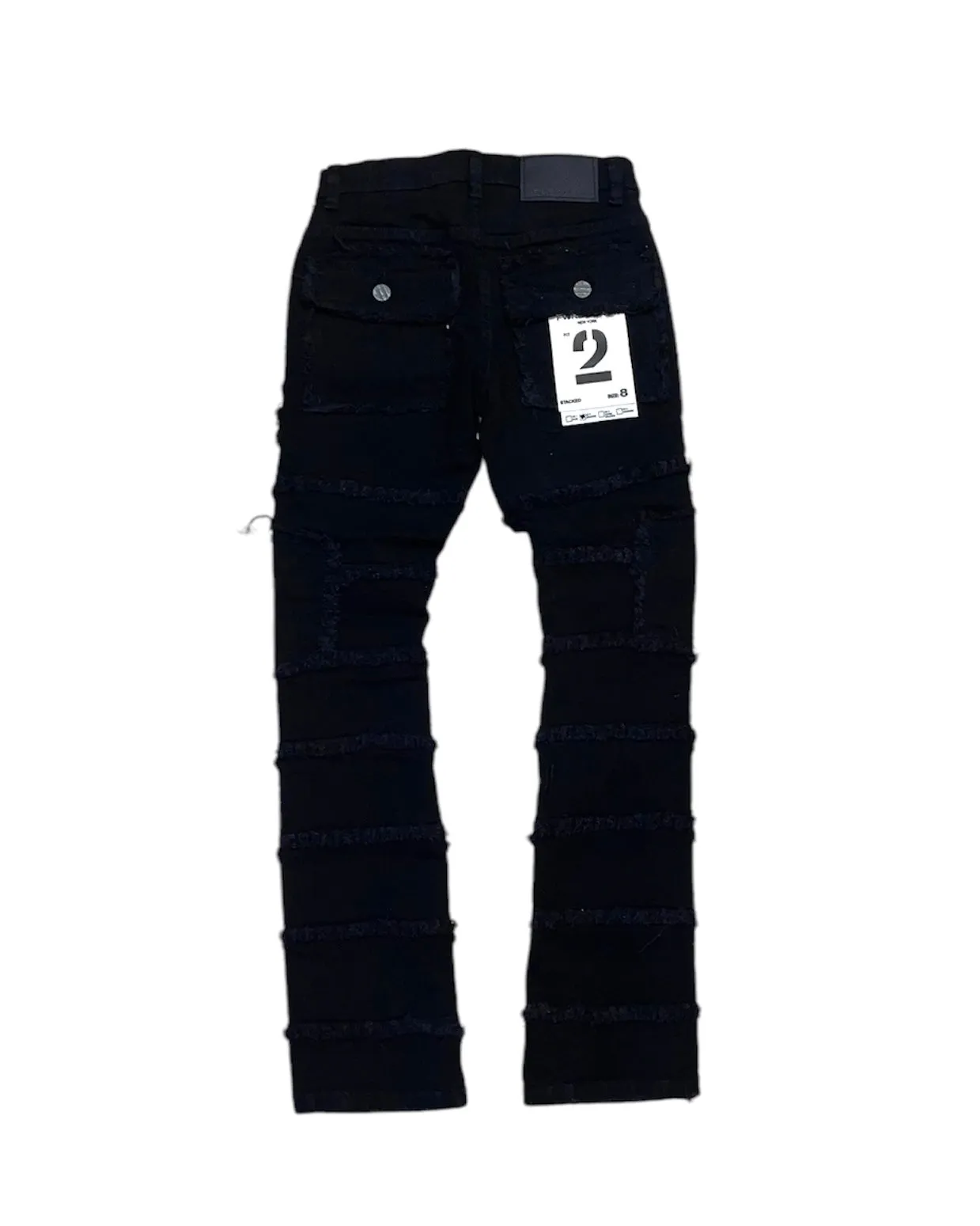 Boy’s Patchwork True Stacked Denim