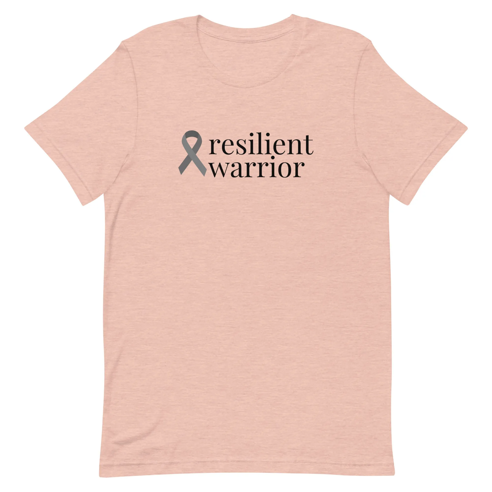 Brain Cancer resilient warrior T-Shirt (Several Colors Available)