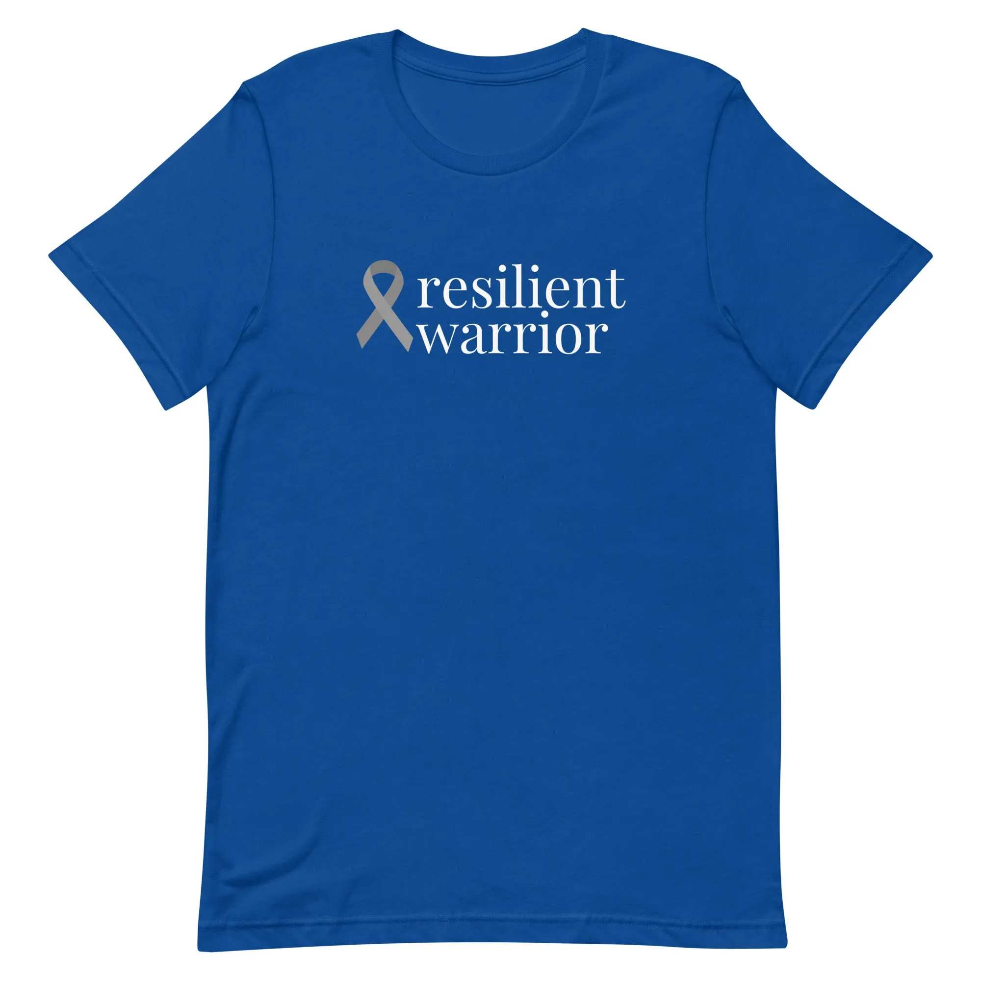 Brain Cancer resilient warrior T-Shirt (Several Colors Available)