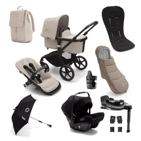 Bugaboo Fox 5 Ultimate Bundle - Black/Desert Taupe/Desert Taupe