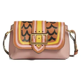 Burberry Small Medley Dusty Pink Leather Cross Body Bag