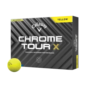 Callaway Chrome Tour  X Yellow Dozen