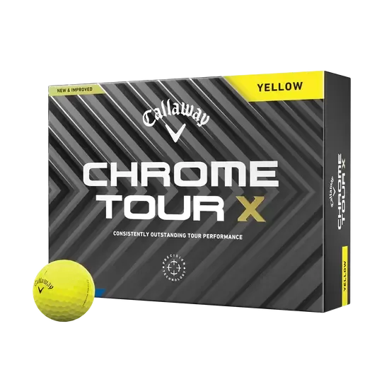 Callaway Chrome Tour  X Yellow Dozen