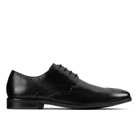 Clarks Stanford Limit Black Leather