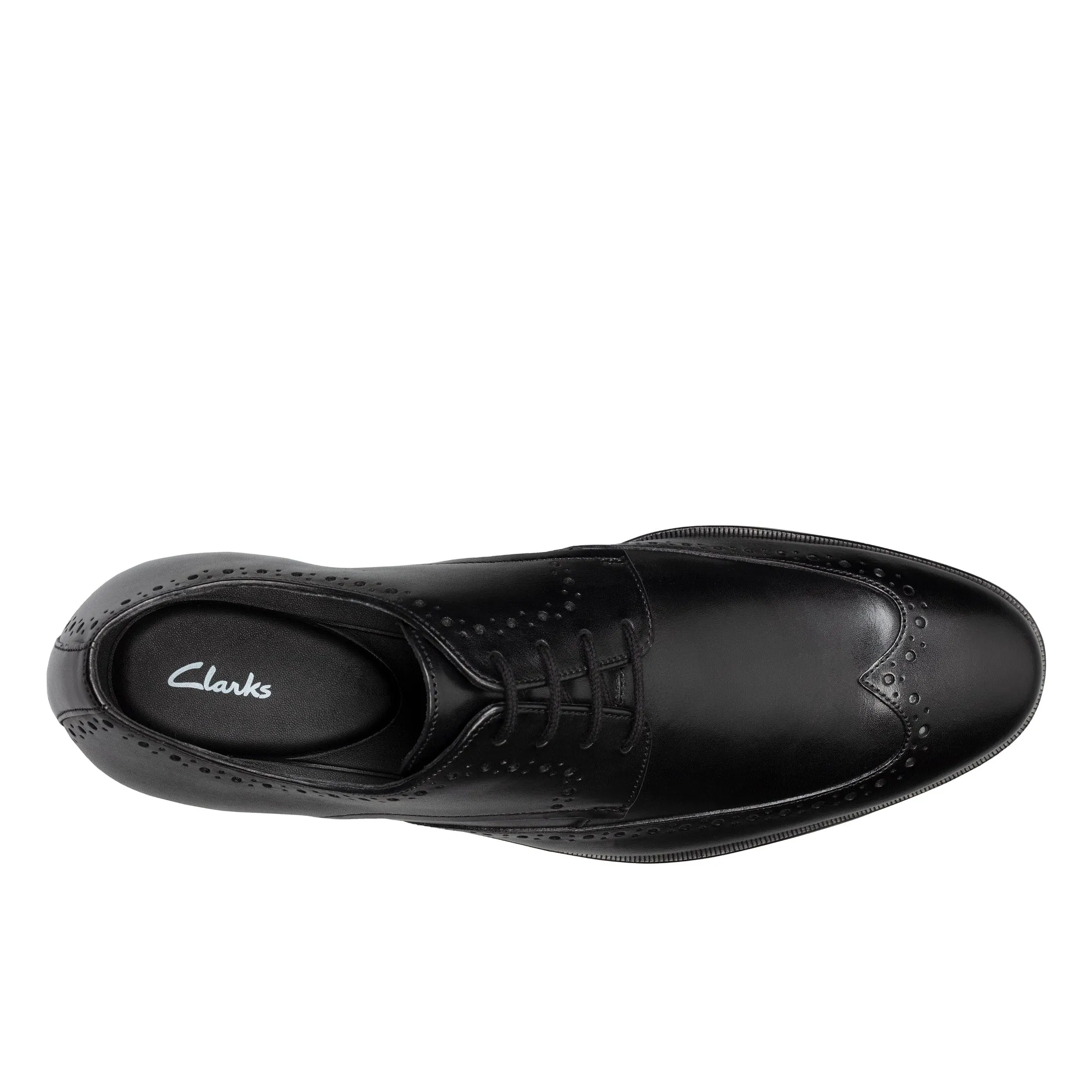 Clarks Stanford Limit Black Leather