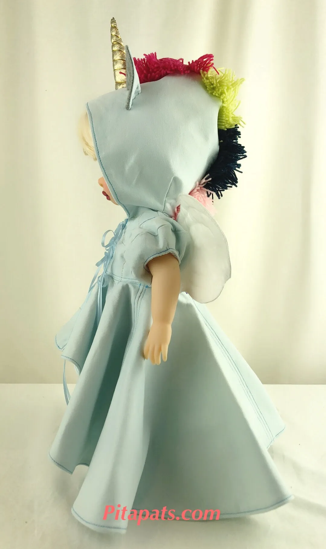 Custom Animator Doll Cinderella - Blue Unicorn fairy