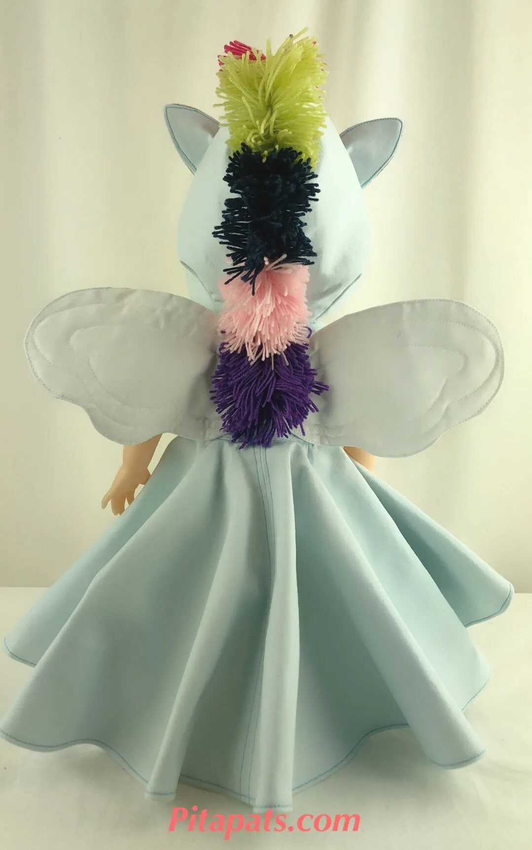 Custom Animator Doll Cinderella - Blue Unicorn fairy