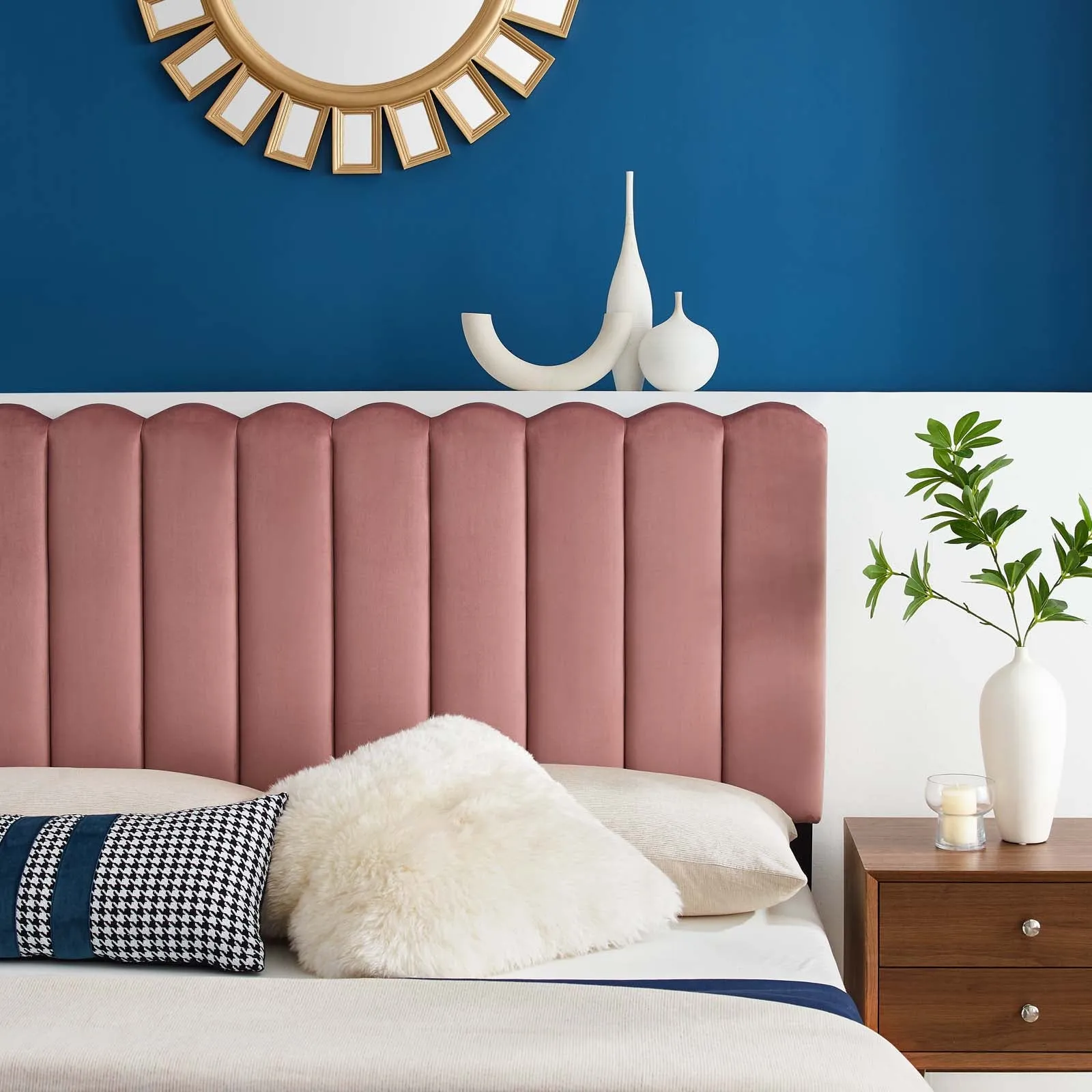 Delilah Performance Velvet Headboard