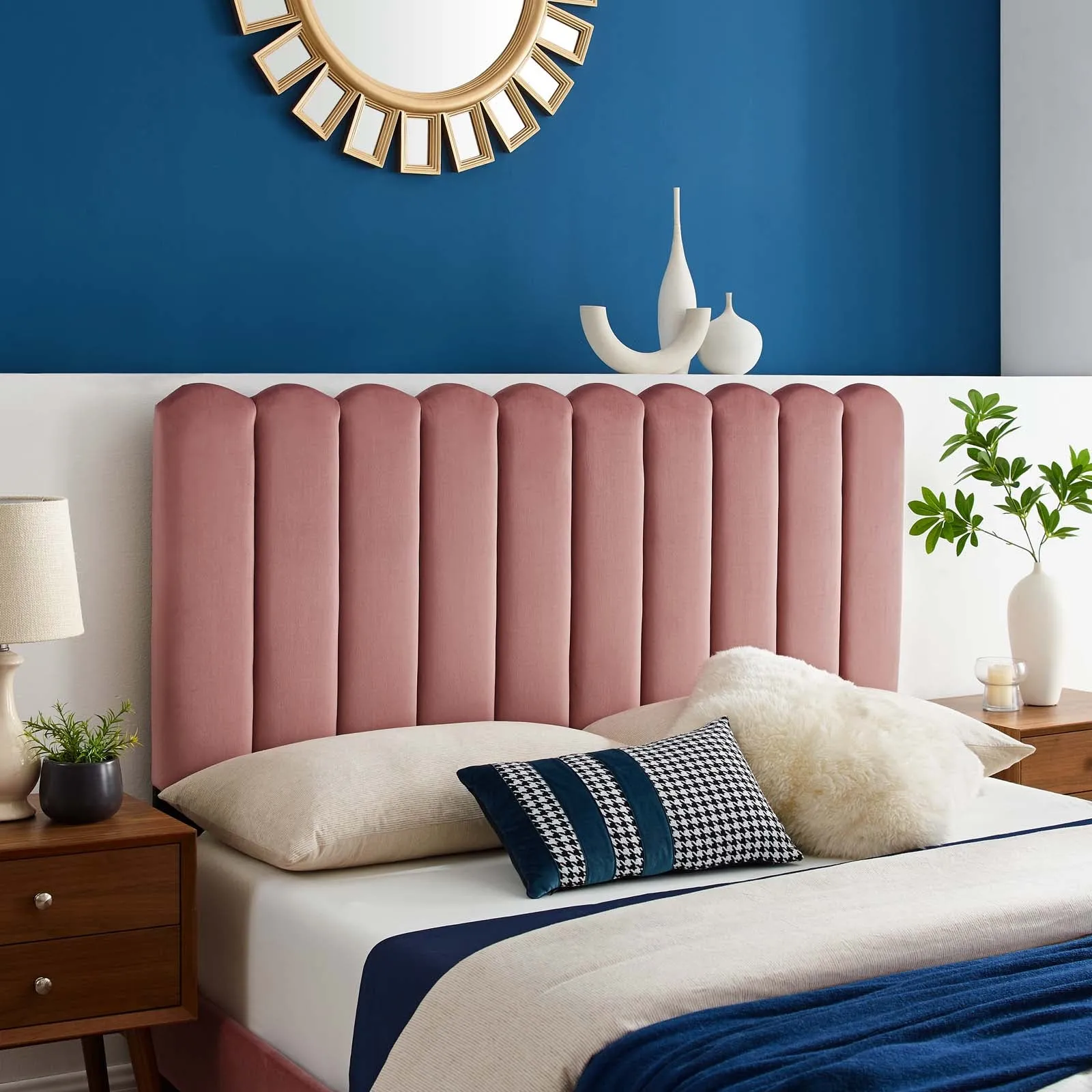 Delilah Performance Velvet Headboard