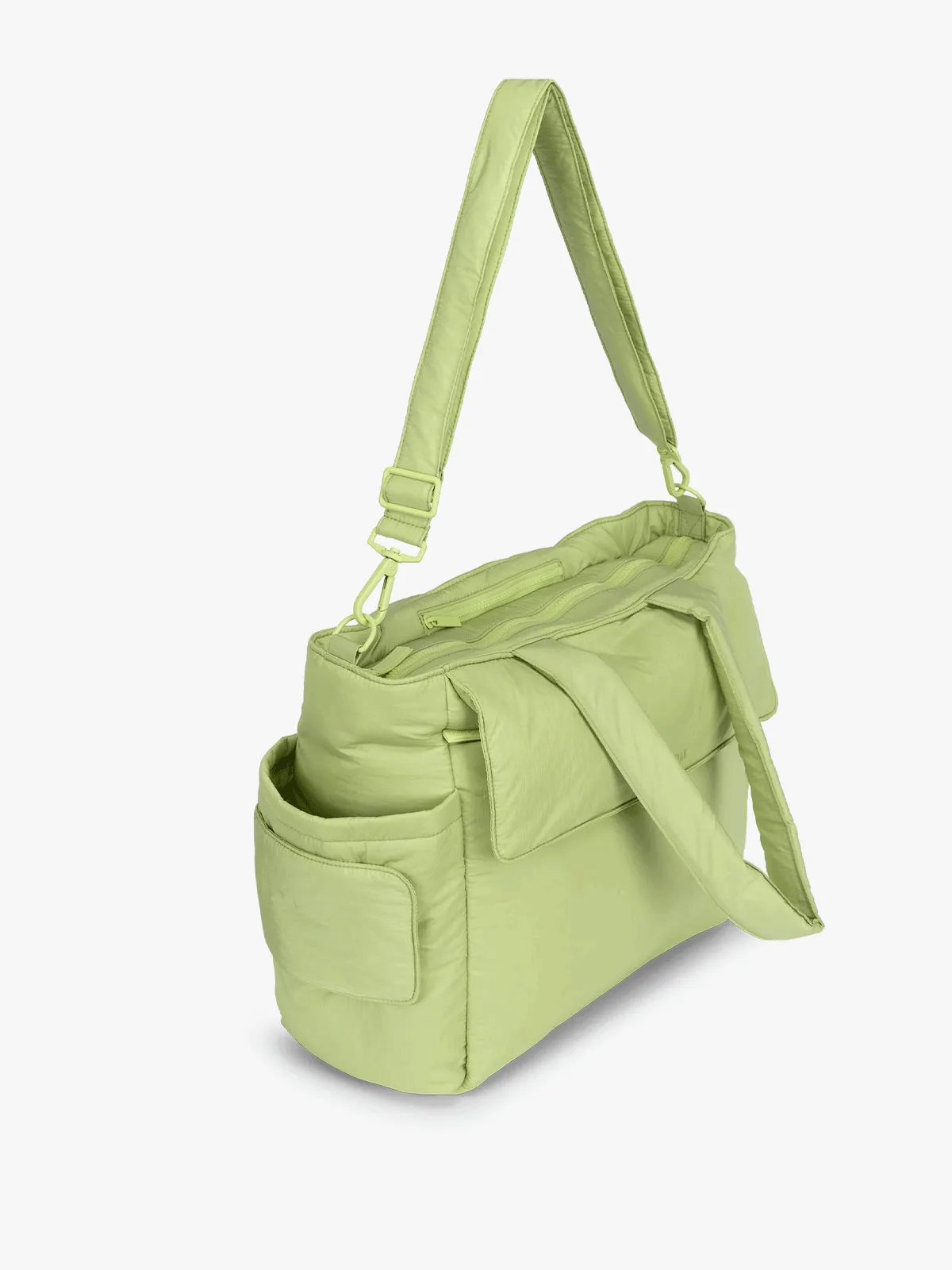 Diaper Tote Bag with Stroller Straps