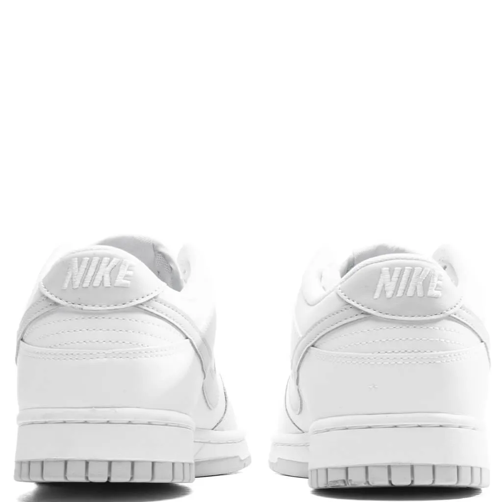 Dunk Low Retro - White/Pure Platinum-White