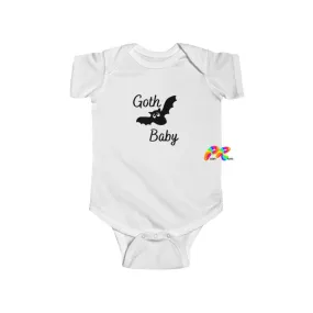 Goth Baby Infant Fine Jersey Bodysuit