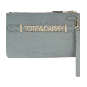 Grey Apollo 2 Clutch Purse