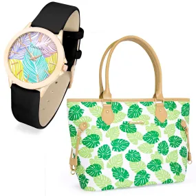 Handbag & Watch Combo - MP852