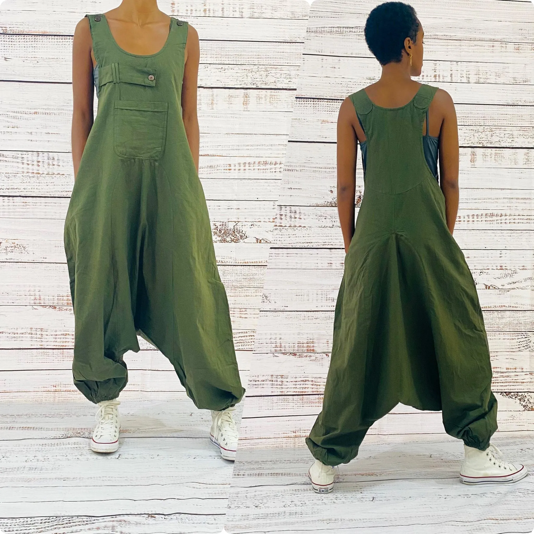 Harem Cotton Jumpsuits