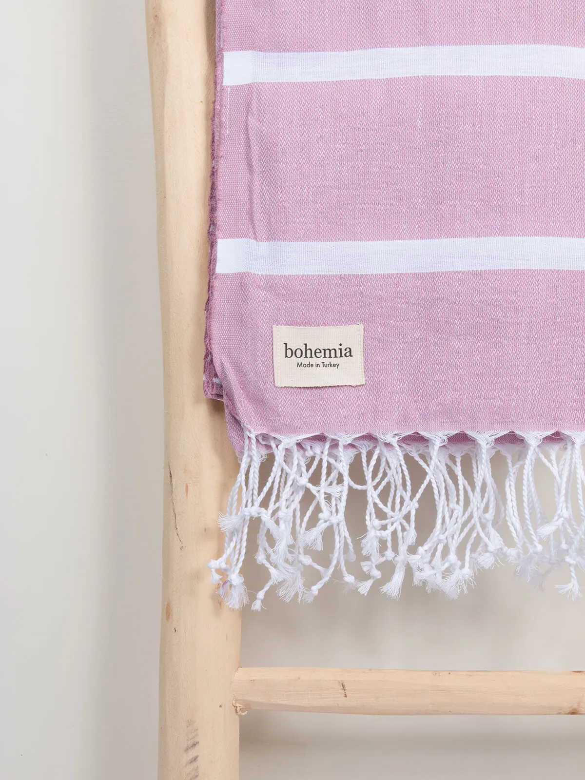 Ibiza Summer Hammam Towel, Vintage Pink