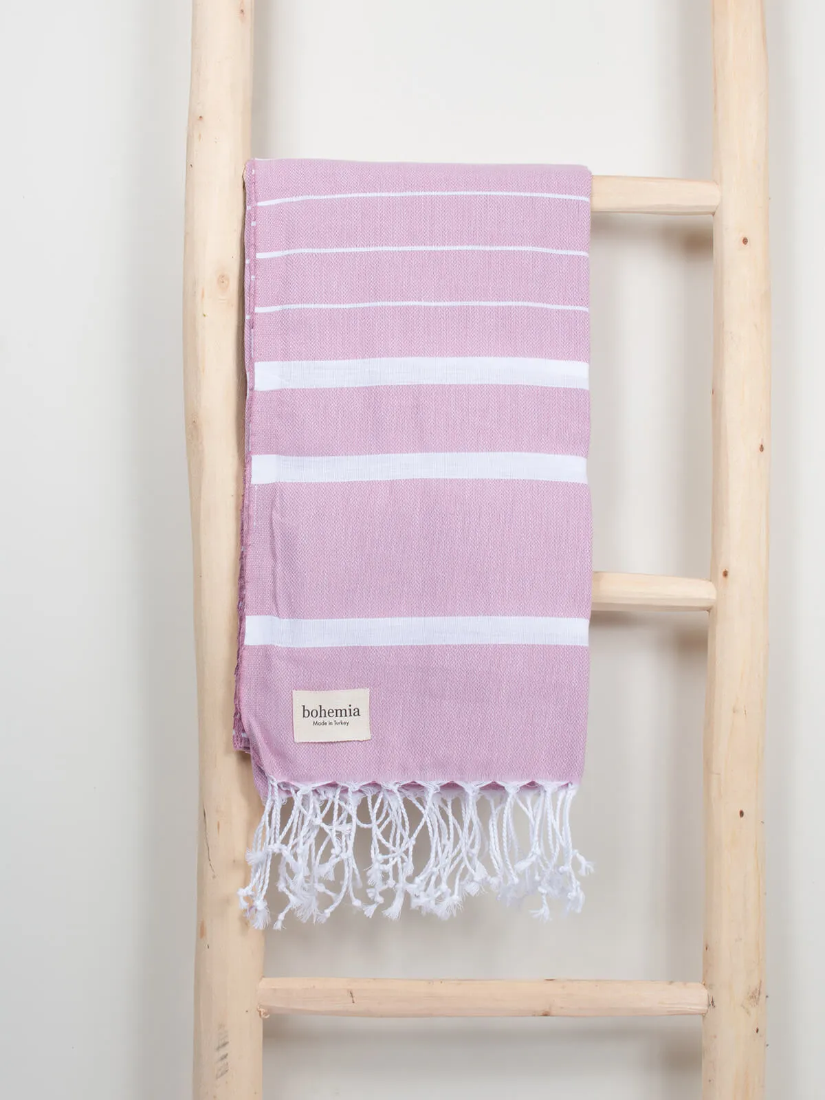 Ibiza Summer Hammam Towel, Vintage Pink