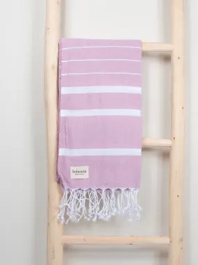 Ibiza Summer Hammam Towel, Vintage Pink