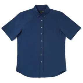 Indigo Seersucker S/S Shirt