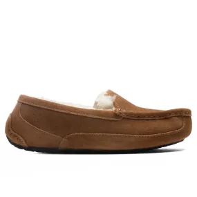 Kids Ascot Slipper - Chestnut Suede