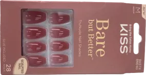 Kiss Bare But Better TruNude Nail Shades Medium