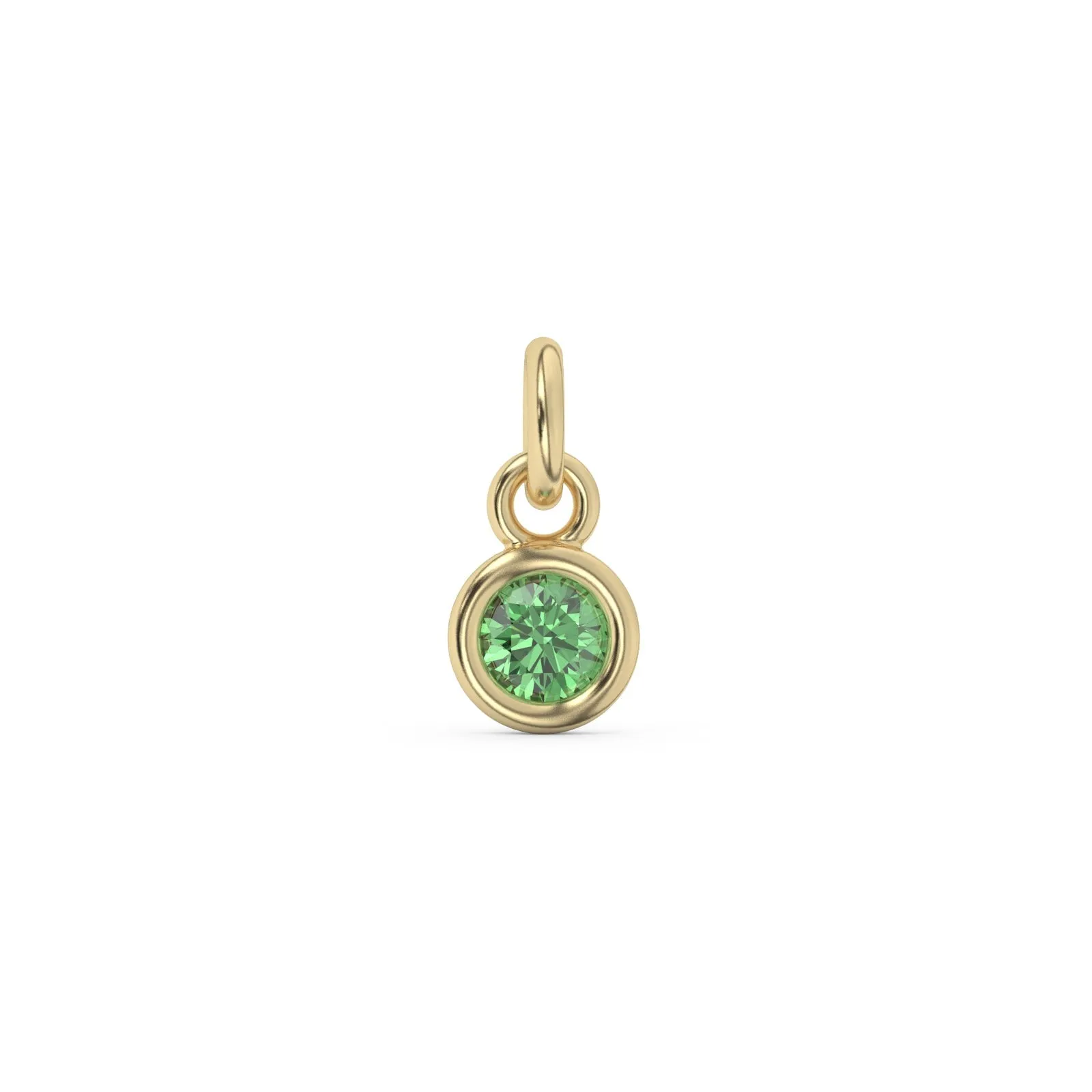 May Birthstone Charm | 10k Yellow Gold