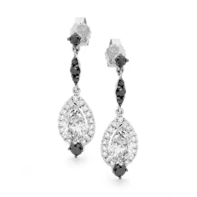 Midnight Diamond Earrings