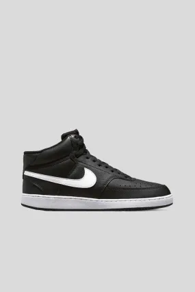 Nike Court Vision Mid Nn - Black White Black