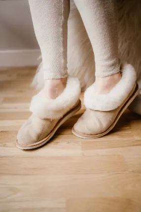 'OAT' Sheepskin Slippers