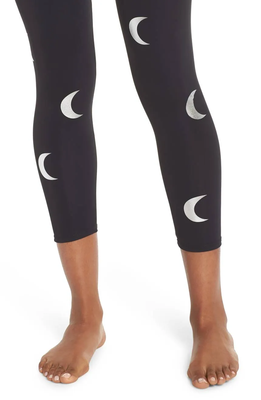 Onzie High Rise Foil Legging Moon