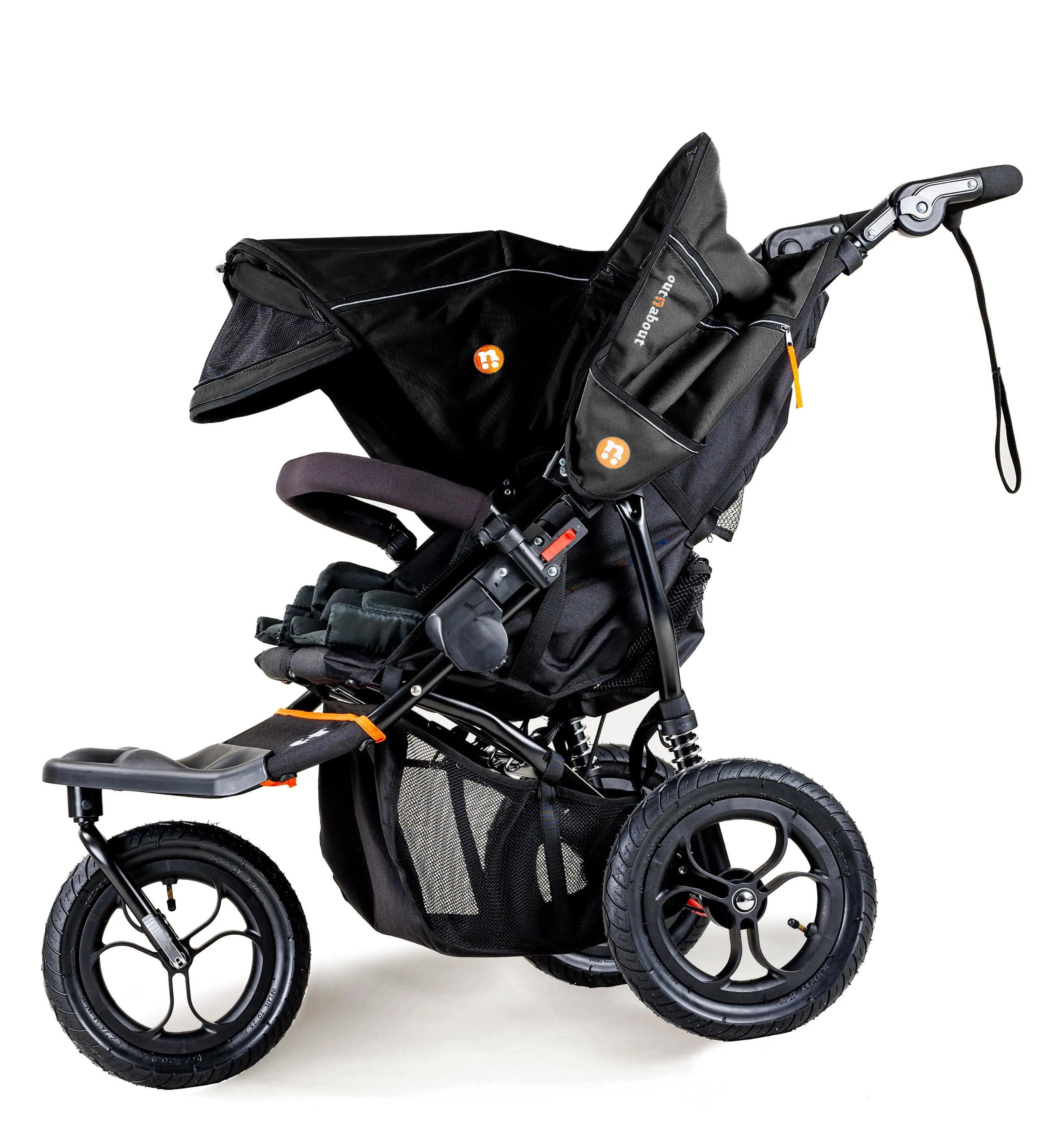 Out n About Nipper V5 Double Pushchair - Summit Black