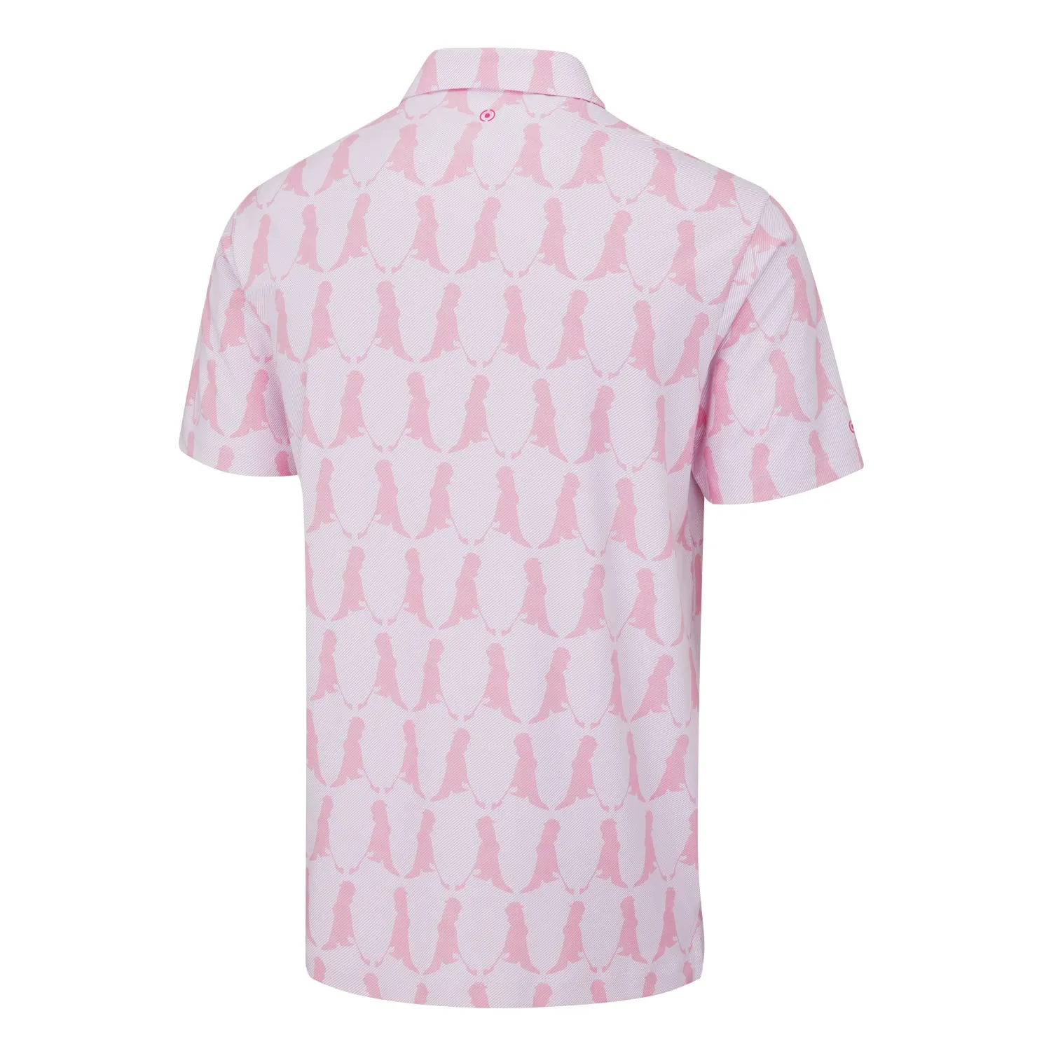 Ping Mr. Ping Printed Golf Polo Shirt - Wild Rose Multi