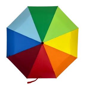 Rainbow Umbrella Soake Auto Up/Down Everyday Folding EDFRAINAU