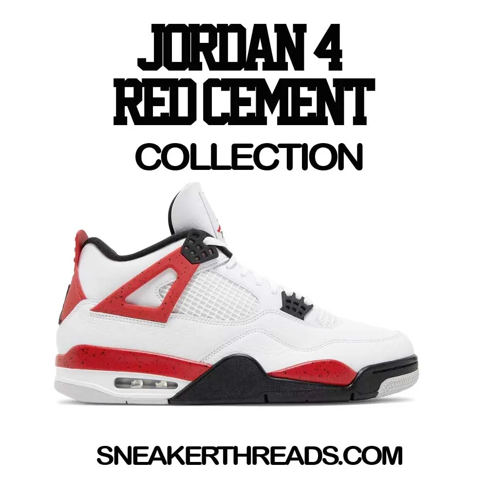 Retro 4 Red Cement Frenemies Shirt