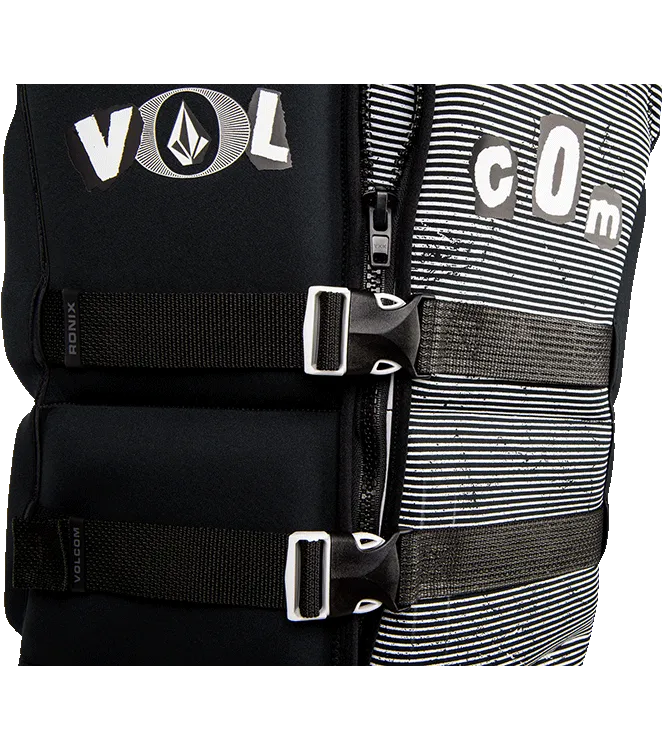 Ronix X Volcom | Life Vest (Black/White Clippings)