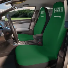 Saudi Arabia Flag Car Seat Covers Universal / Gift for car lovers