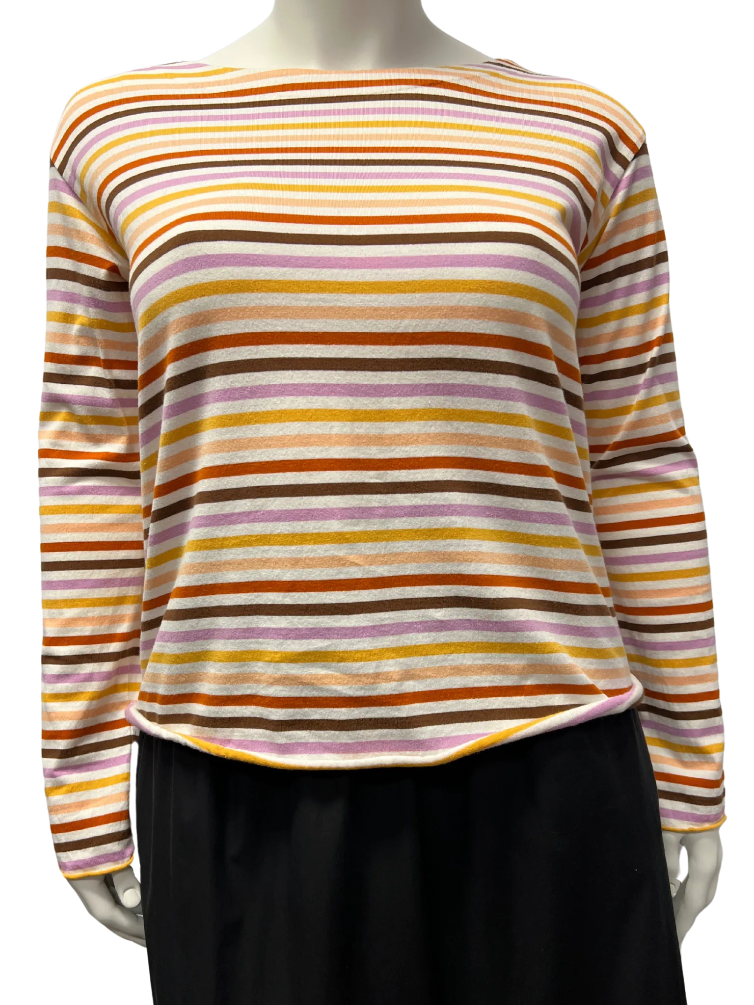 Size M - M.i.h Jeans Autumnal Stripe Long Sleeve Top