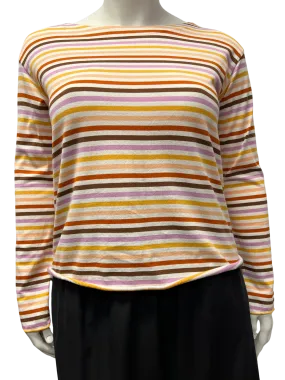 Size M - M.i.h Jeans Autumnal Stripe Long Sleeve Top