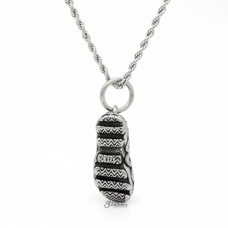 Stainless Steel Running Shoe Pendant