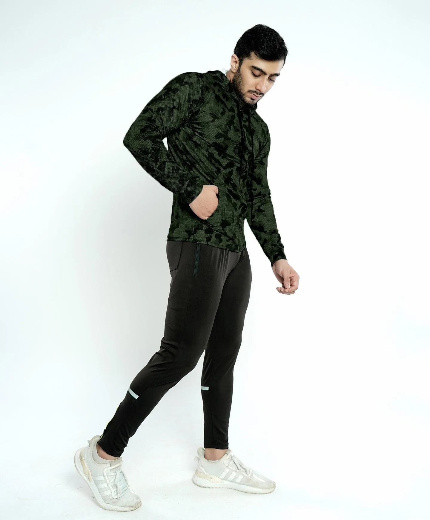 Stealth Green Camo Hoodie