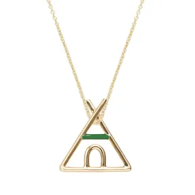 TIPI ENAMEL NECKLACE