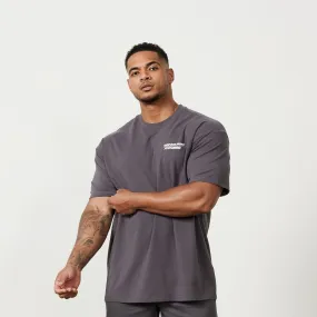 Vanquish Speed Charcoal Grey Oversized T Shirt